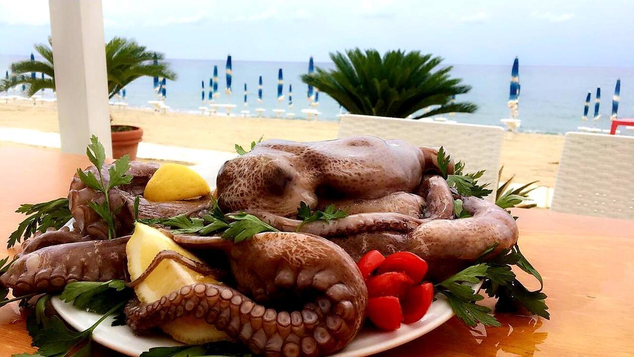 Hotel Il Gabbiano Stalettì Esterno foto
